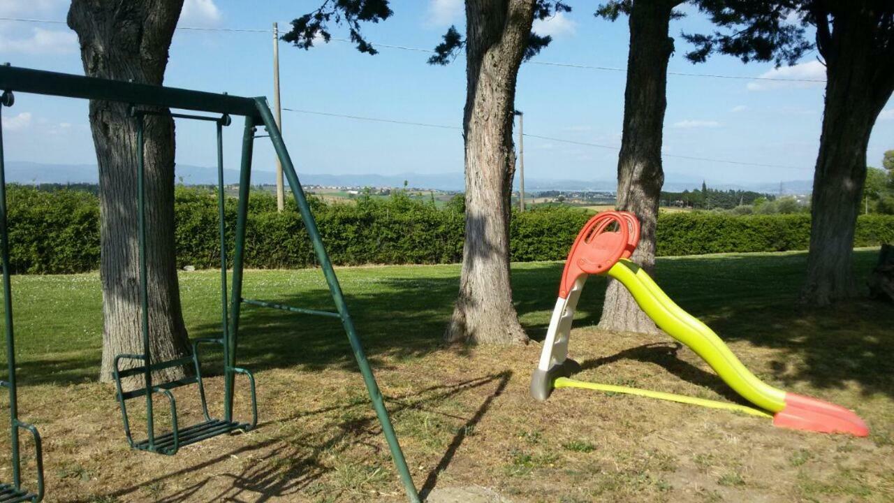Agritur Villa Osvaldo Castiglione Del Lago Perugia Colazione Piscina Acqua Salata Eksteriør billede